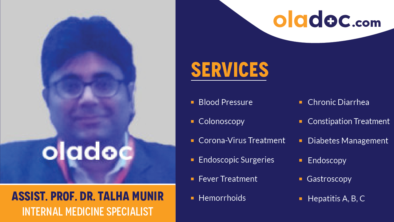 Services provided by Dr.Talha Munir